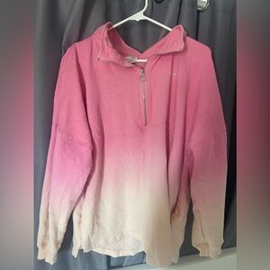 Victoria secret pink half zip